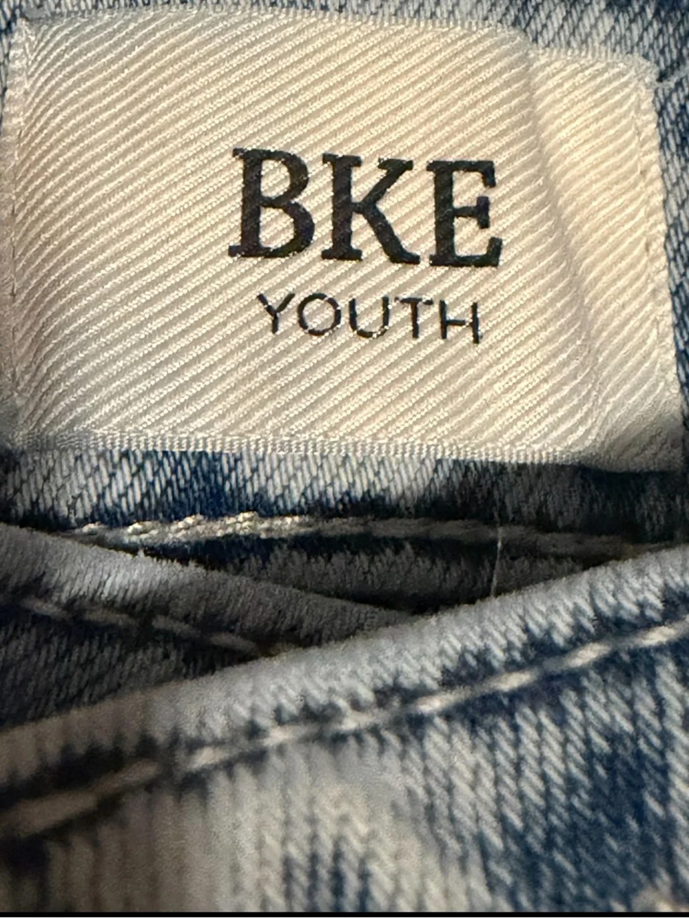 Buckle Girls High-Rise Light Blue Flare Jeans Wide Leg Size 12L
